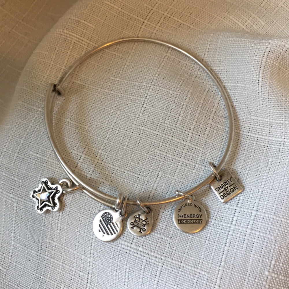 Alex and Ani Bracelet Silver Tone